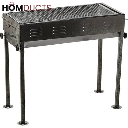 Authentic Portable Japanese Charcoal Grill with Stand - Outdoor BBQ & Camping