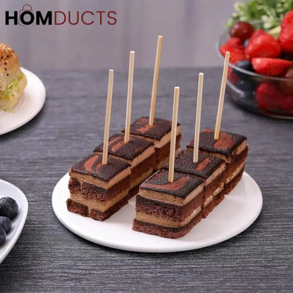 Bamboo Skewer Sticks (80pcs)