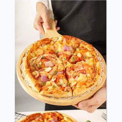 Bamboo Wooden Pizza And Serving Tray