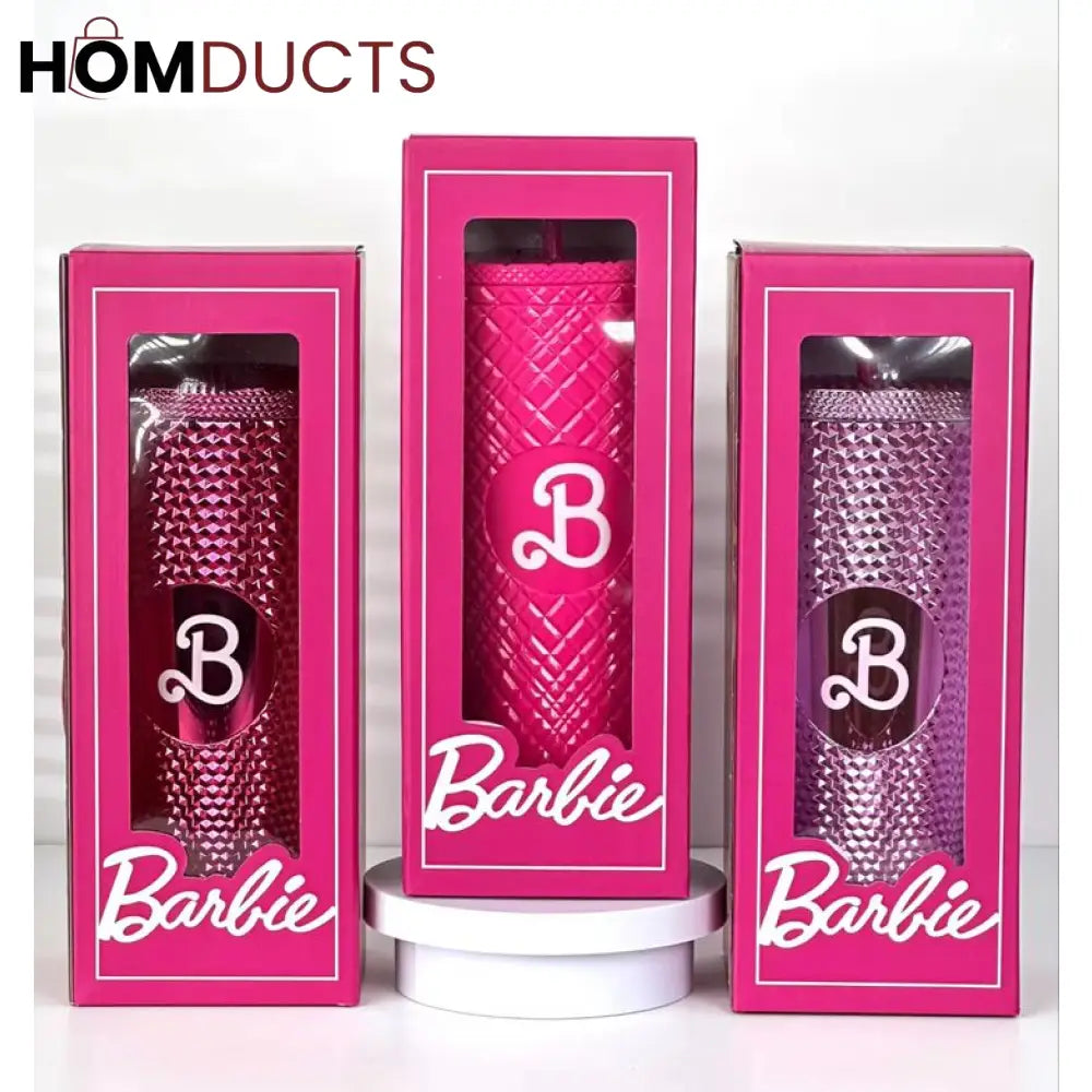 Barbie Straw Mug - Stylish, Spill-Proof & Portable Sipper for Girls