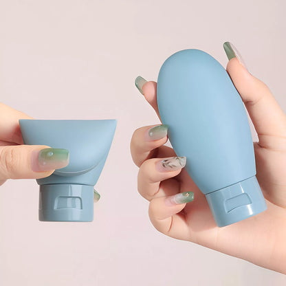 Premium 3pcs Travel-Sized Refillable Cosmetic Bottles Set – 60ml Mini Containers for Travel and Daily Use