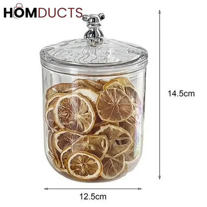 Bear Handle Sealed Airtight Jar