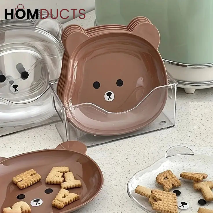 Bear Snack plate (8pcs)