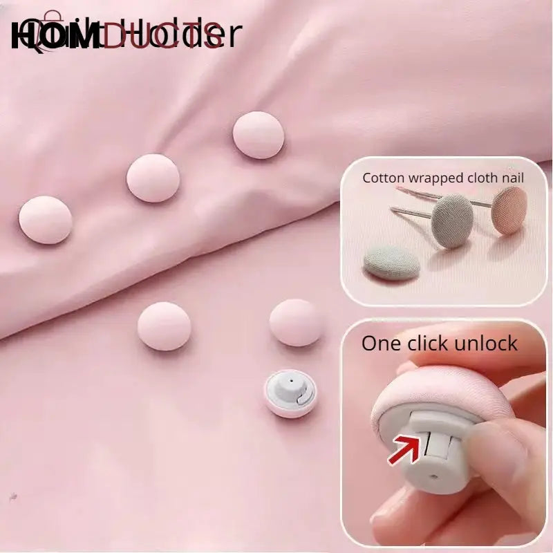 Bedsheet And Quilt Fixing Clips (4pcs)