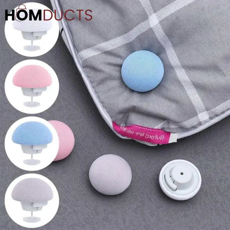 Bedsheet And Quilt Fixing Clips (4pcs)