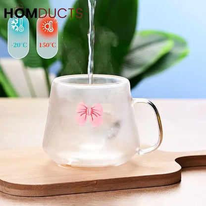 Bowknot Double Wall Cup