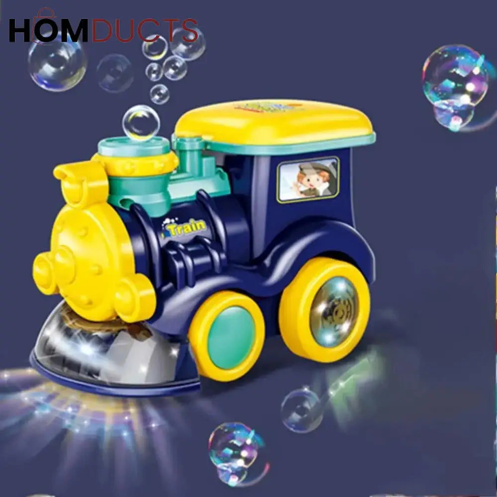 Bubble Machine Train Toy