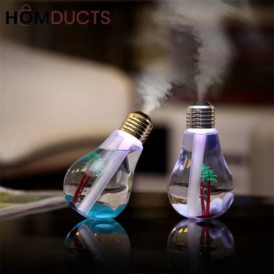 Bulb Humidifier With Colourfull Night light