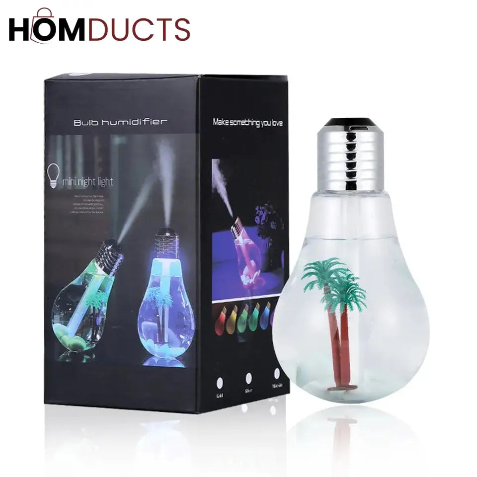 Bulb Humidifier With Colourfull Night light
