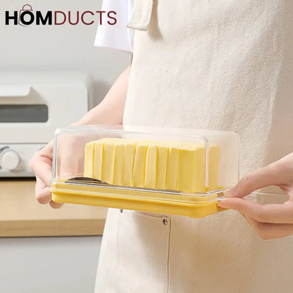 Butter And Cheese Cutter Box With Lid