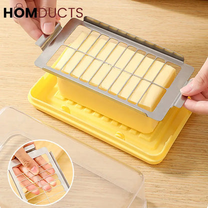Butter And Cheese Cutter Box With Lid