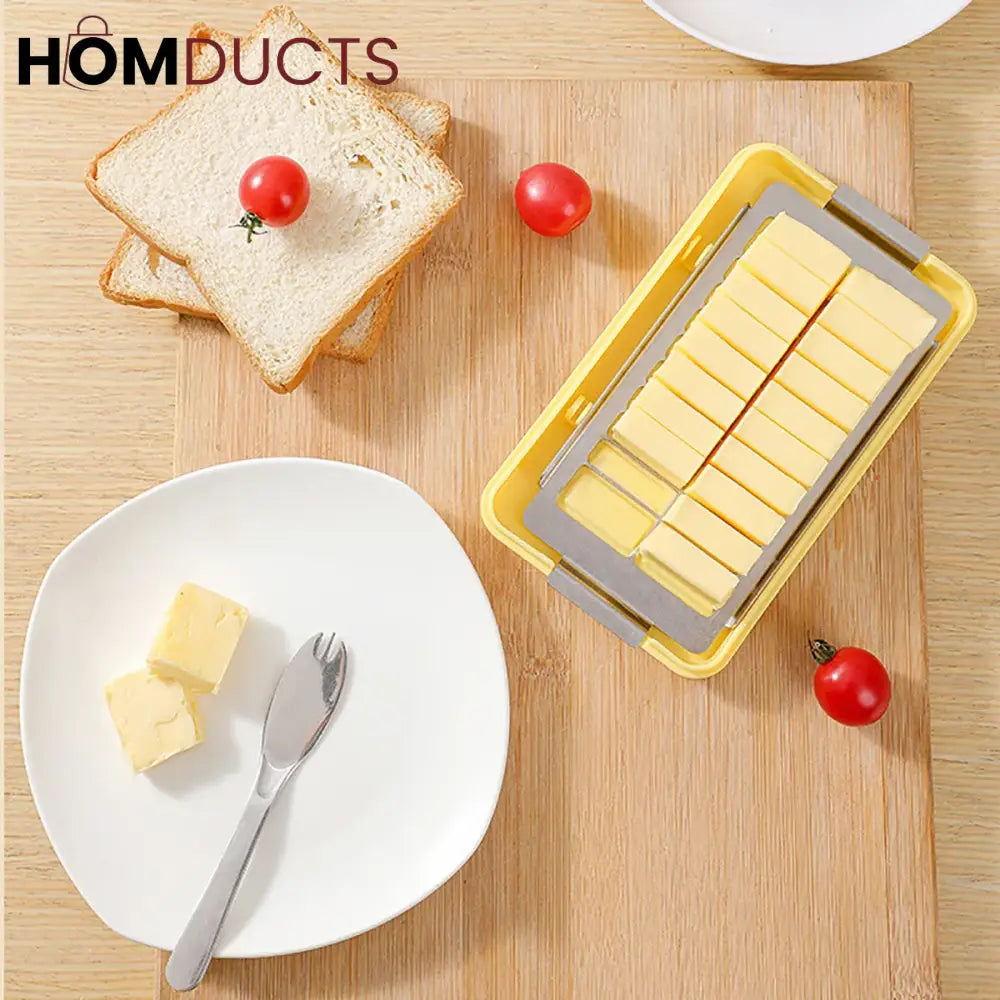 Butter And Cheese Cutter Box With Lid