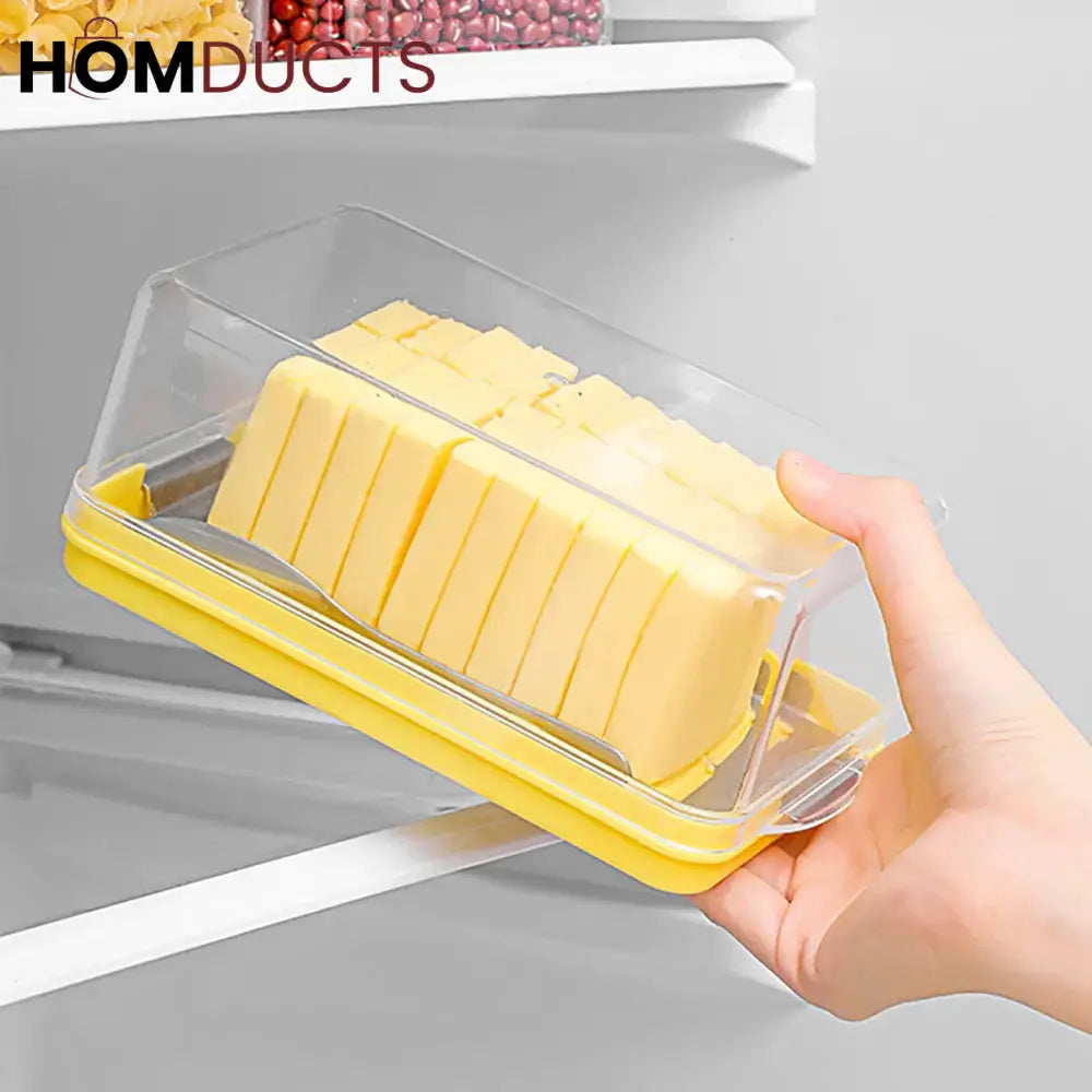 Butter And Cheese Cutter Box With Lid