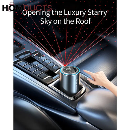 Car Aroma Diffuser With Ambient Led Starry Light
