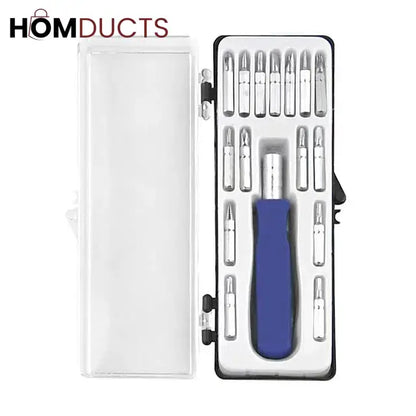 Carbon Steel Mini 16 in 1 Screw driver set