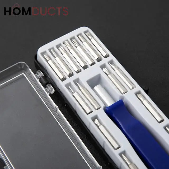 Carbon Steel Mini 16 in 1 Screw driver set