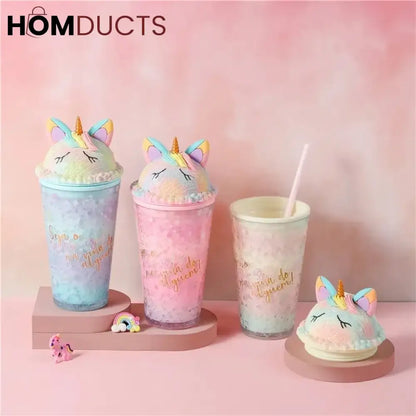 Cartoon Unicorn Ice Cup