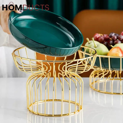 Ceramic fruit platter