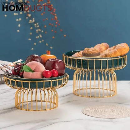 Ceramic fruit platter