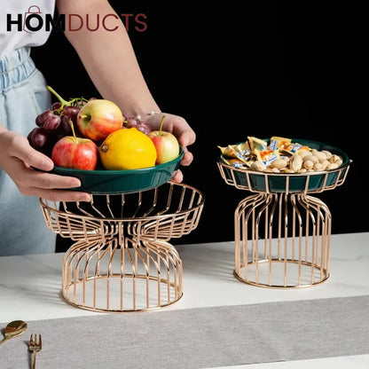 Ceramic fruit platter