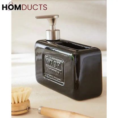 Ceramic Soap Dispenser Set