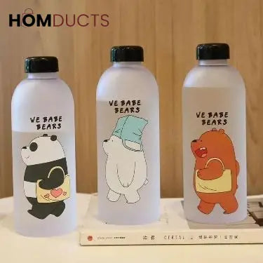 Character Frosted Water Bottle 500ml