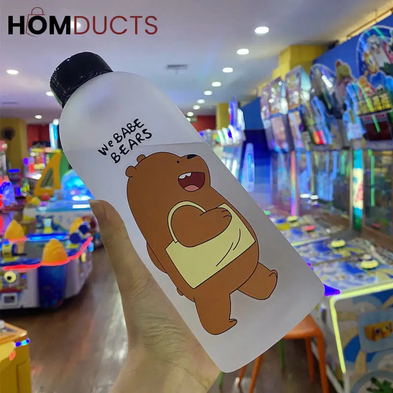 Character Frosted Water Bottle 500ml