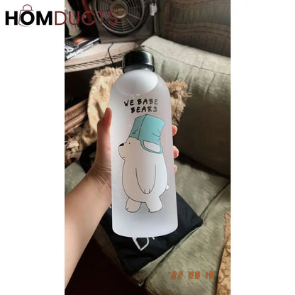 Character Frosted Water Bottle 500ml