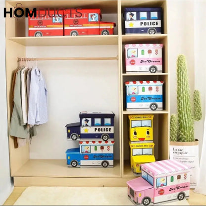 Children's Car Storage Stool