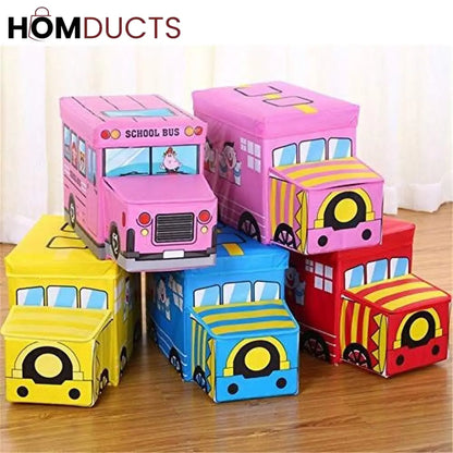 Children's Car Storage Stool