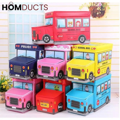 Children's Car Storage Stool