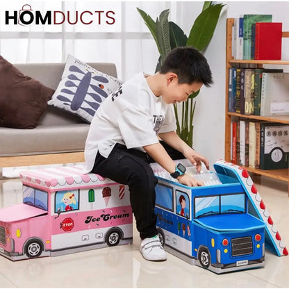 Children's Car Storage Stool