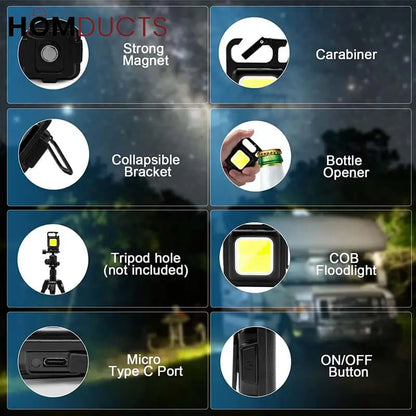 Cob KeyChain Light