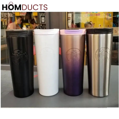 Coffee Tumbler - Stainless Steel 473ML - Hot & Cold - Authentic