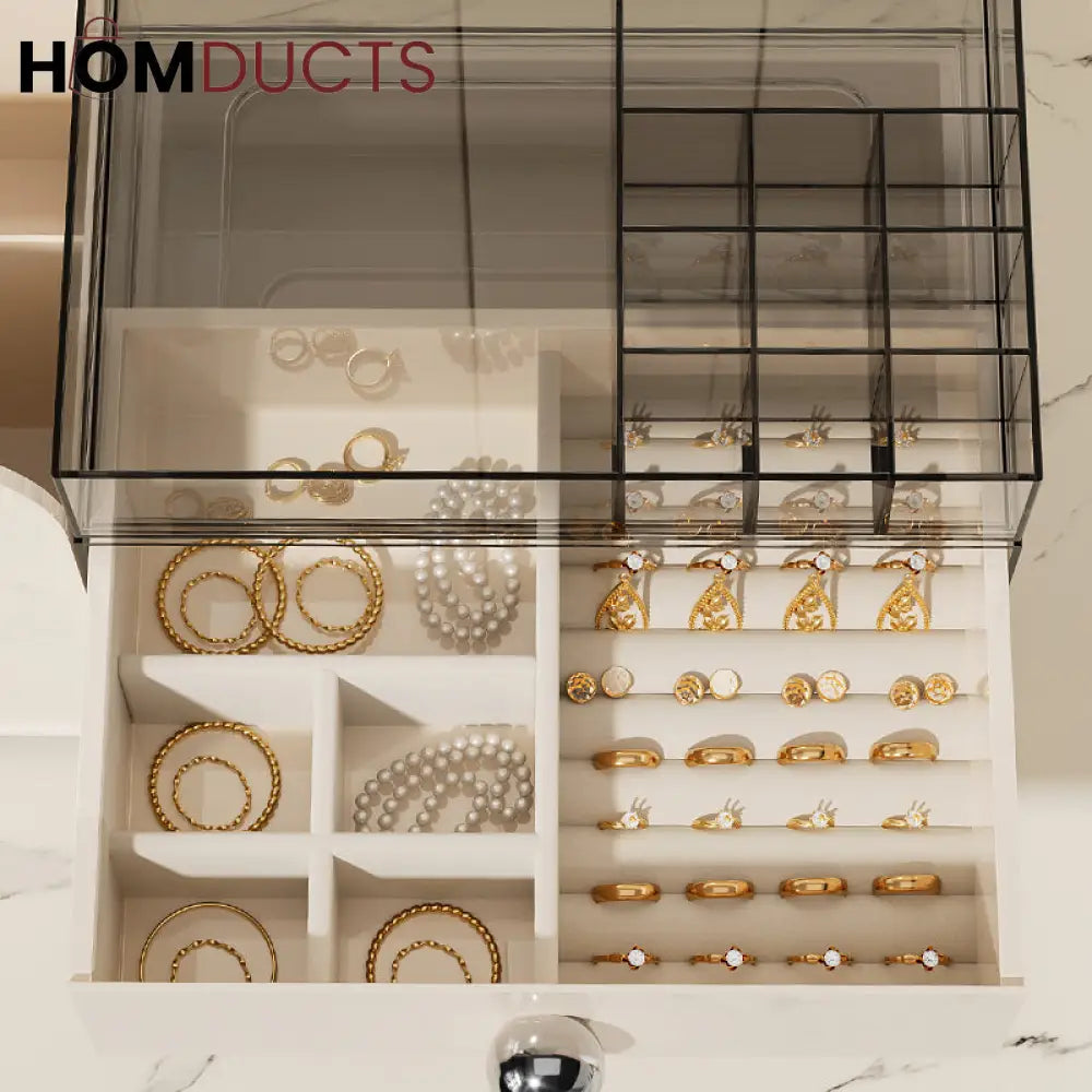 Cosmetic Organizer With Drawer