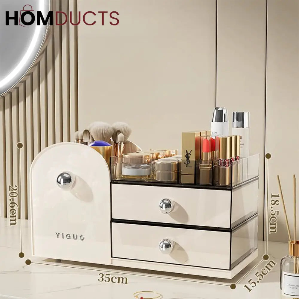 Cosmetic Organizer With Drawer