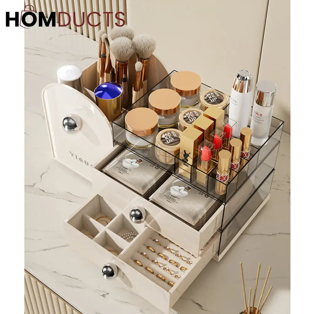 Cosmetic Organizer With Drawer