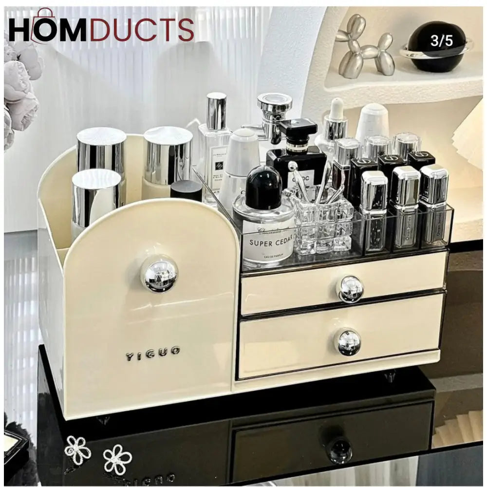 Cosmetic Organizer With Drawer