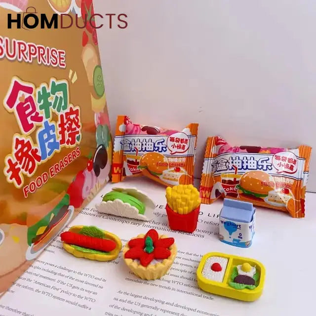Creative Food Shape Eraser