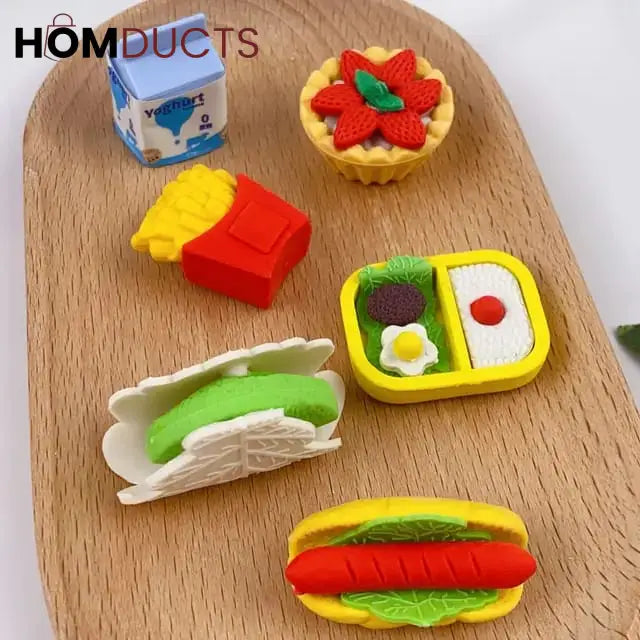 Creative Food Shape Eraser