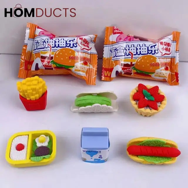 Creative Food Shape Eraser