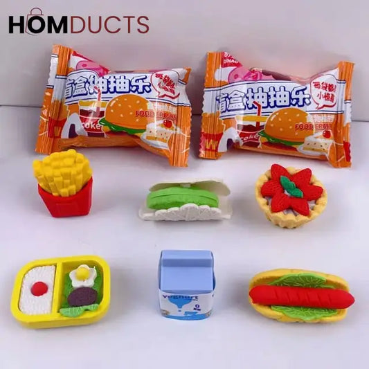 Creative Food Shape Eraser