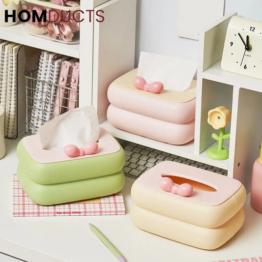 Creative Pastel Shades Tissue Box