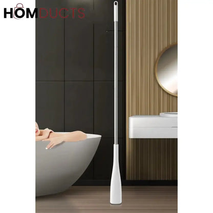 Creative Standing Sqeeze Mop With Foldable Silicone Bucket