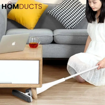 Creative Standing Sqeeze Mop With Foldable Silicone Bucket