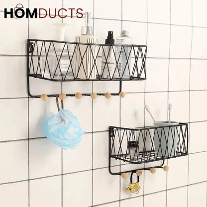 Criss-Cross Wall Utility Shelf