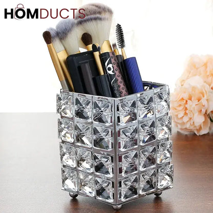 Crystal Makep Brush Holder