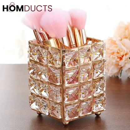 Crystal Makep Brush Holder