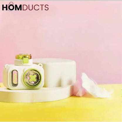 Cute Camera-Shaped Kids Water Bottle – Leak-Proof BPA-Free Sipper