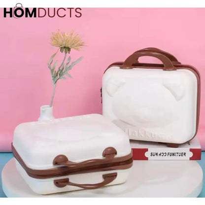 Cute & Compact Travel Cosmetic Bag | Durable Makeup Handbag